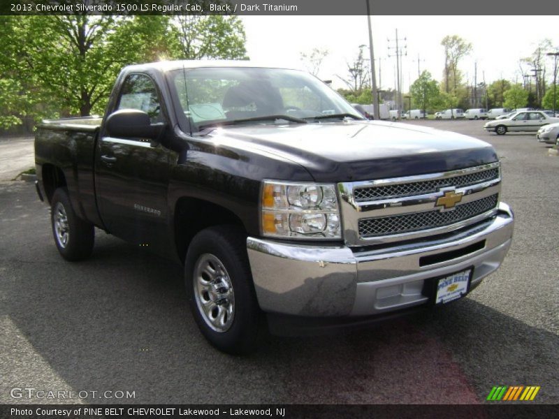 Black / Dark Titanium 2013 Chevrolet Silverado 1500 LS Regular Cab