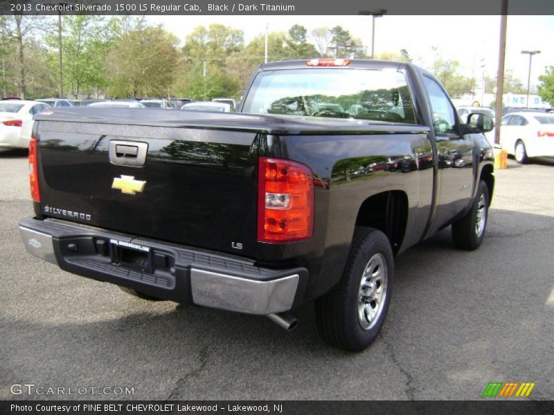 Black / Dark Titanium 2013 Chevrolet Silverado 1500 LS Regular Cab