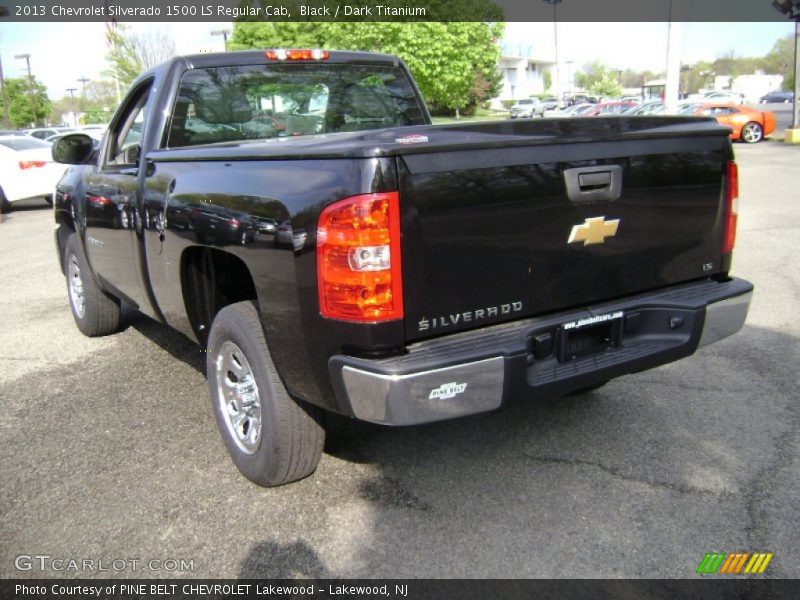 Black / Dark Titanium 2013 Chevrolet Silverado 1500 LS Regular Cab