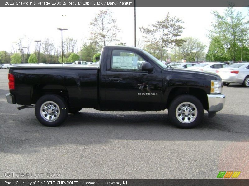 Black / Dark Titanium 2013 Chevrolet Silverado 1500 LS Regular Cab