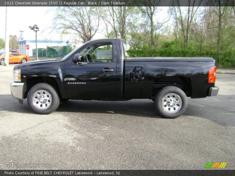 Black / Dark Titanium 2013 Chevrolet Silverado 1500 LS Regular Cab