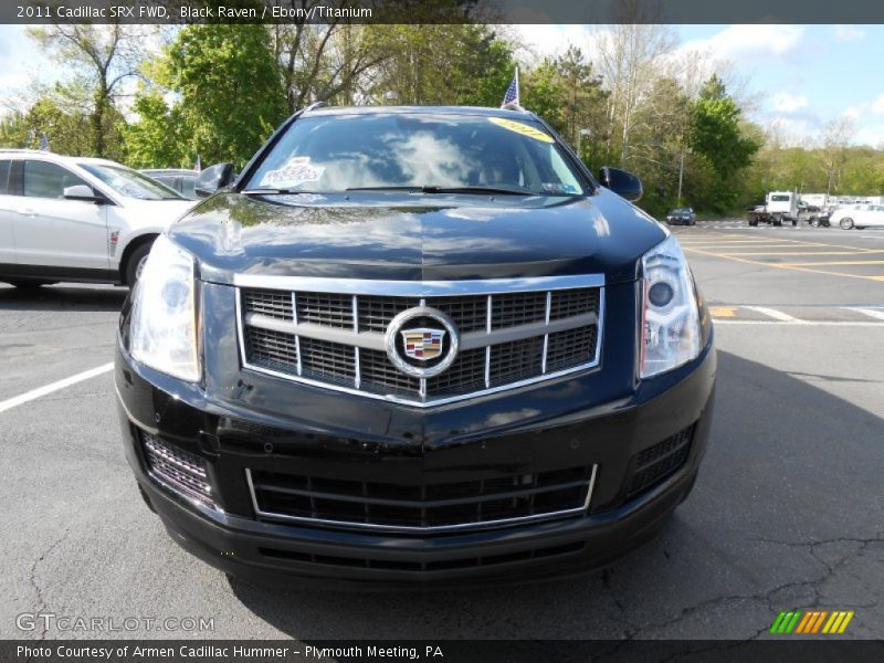 Black Raven / Ebony/Titanium 2011 Cadillac SRX FWD