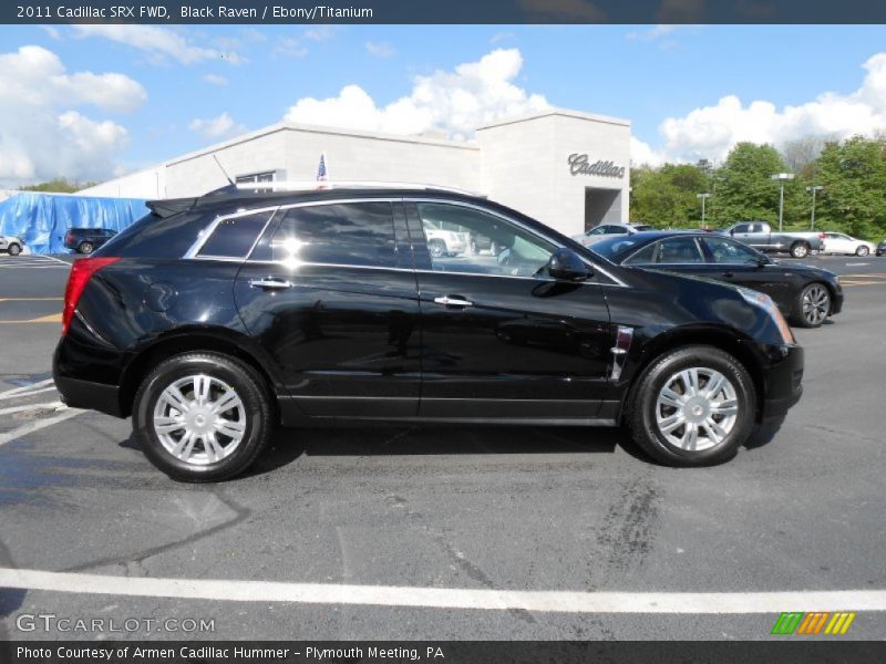 Black Raven / Ebony/Titanium 2011 Cadillac SRX FWD