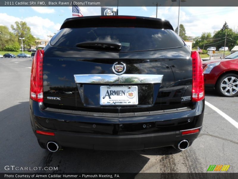 Black Raven / Ebony/Titanium 2011 Cadillac SRX FWD
