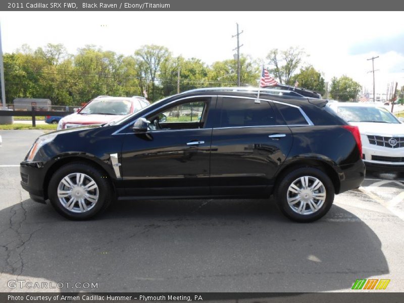 Black Raven / Ebony/Titanium 2011 Cadillac SRX FWD
