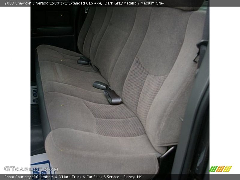 Dark Gray Metallic / Medium Gray 2003 Chevrolet Silverado 1500 Z71 Extended Cab 4x4