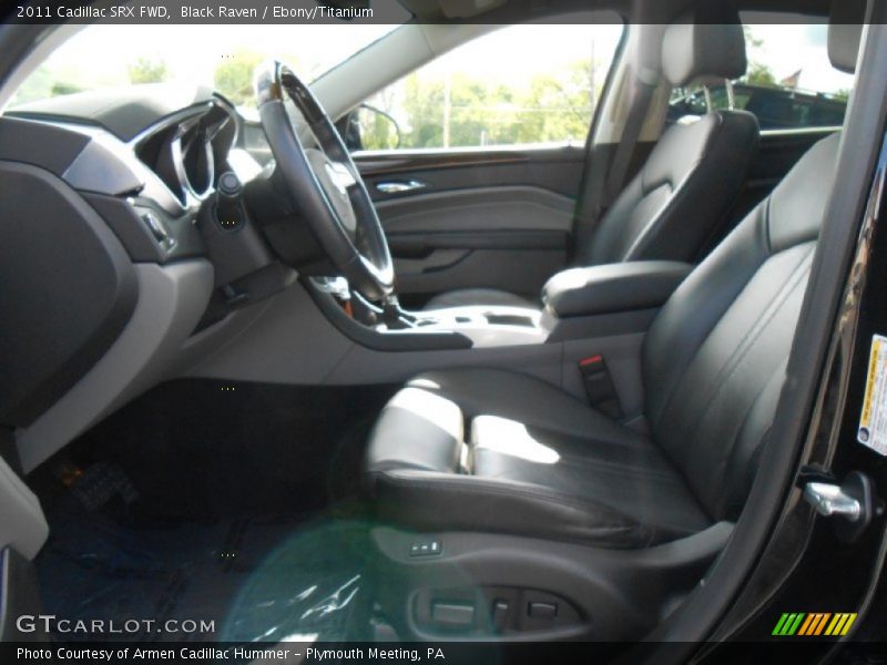 Black Raven / Ebony/Titanium 2011 Cadillac SRX FWD
