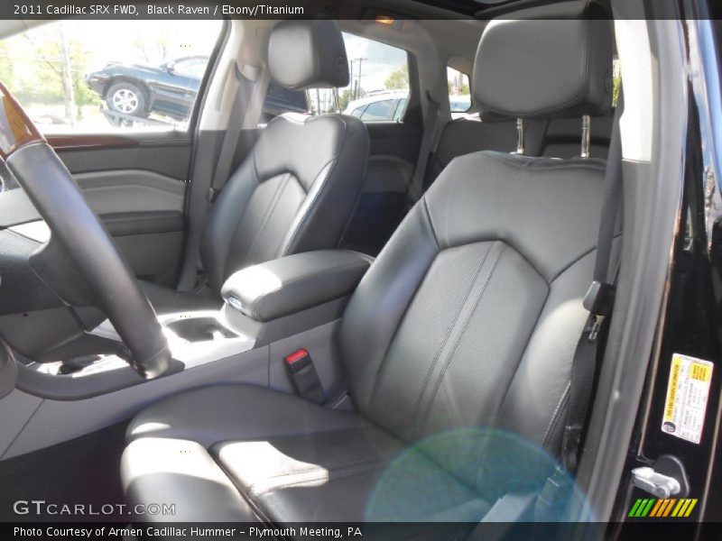 Black Raven / Ebony/Titanium 2011 Cadillac SRX FWD
