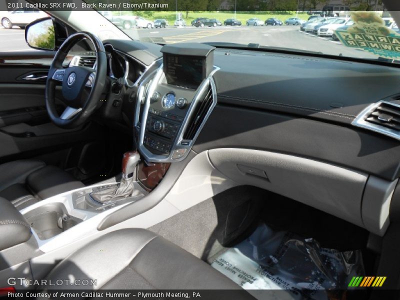 Black Raven / Ebony/Titanium 2011 Cadillac SRX FWD
