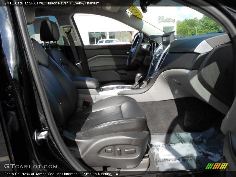 Black Raven / Ebony/Titanium 2011 Cadillac SRX FWD