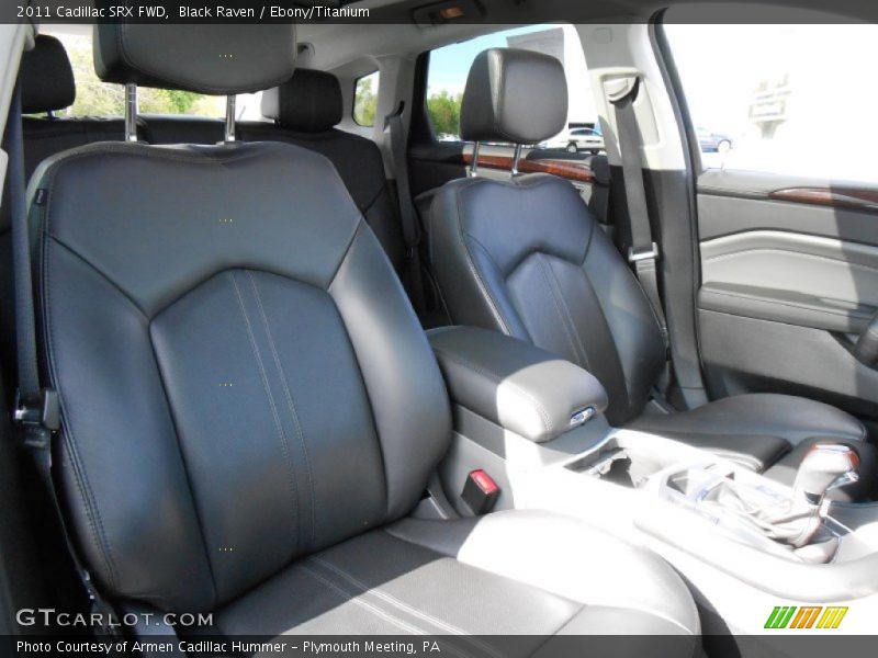Black Raven / Ebony/Titanium 2011 Cadillac SRX FWD