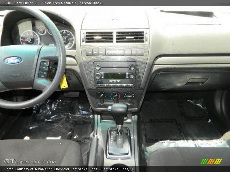 Silver Birch Metallic / Charcoal Black 2007 Ford Fusion SE
