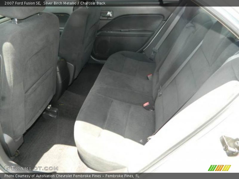 Silver Birch Metallic / Charcoal Black 2007 Ford Fusion SE