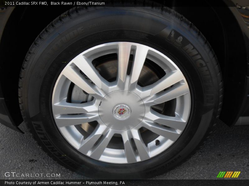 Black Raven / Ebony/Titanium 2011 Cadillac SRX FWD