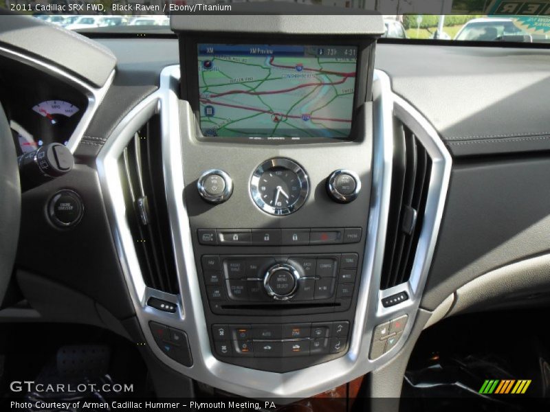 Black Raven / Ebony/Titanium 2011 Cadillac SRX FWD