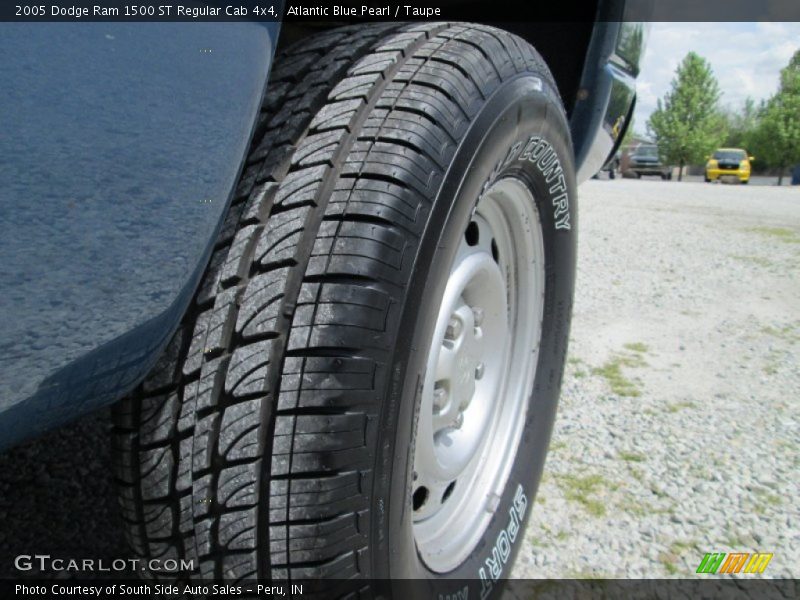 Atlantic Blue Pearl / Taupe 2005 Dodge Ram 1500 ST Regular Cab 4x4