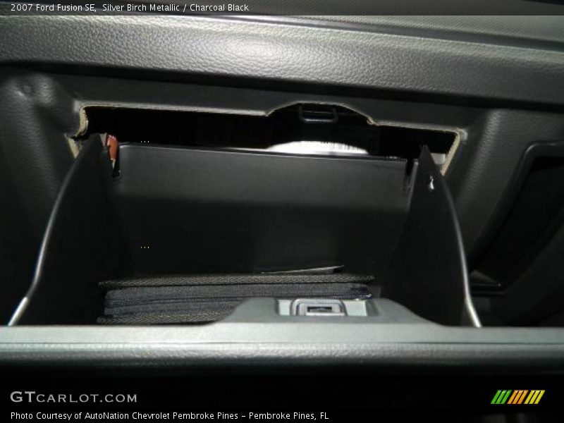 Silver Birch Metallic / Charcoal Black 2007 Ford Fusion SE