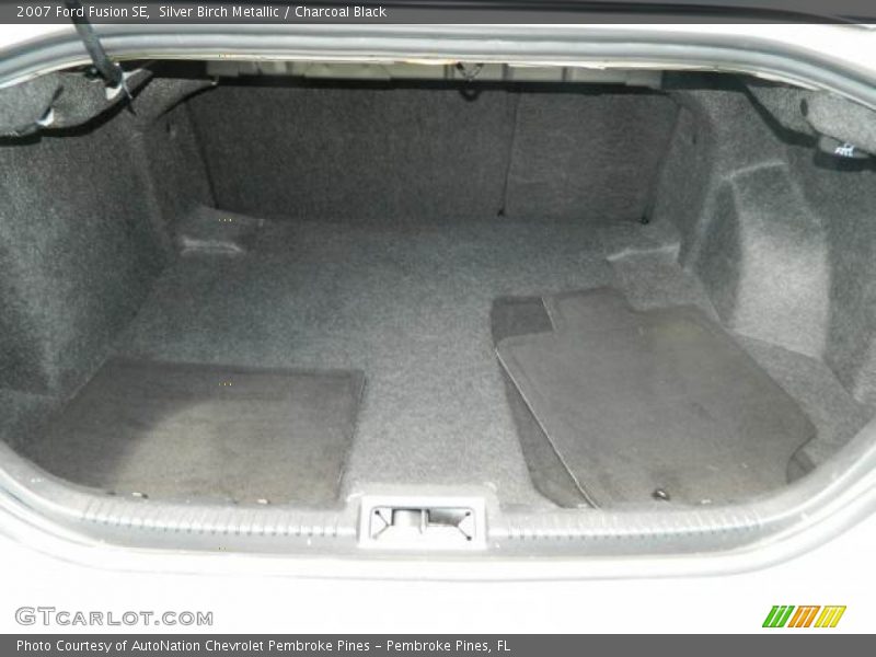 Silver Birch Metallic / Charcoal Black 2007 Ford Fusion SE