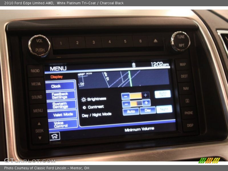 White Platinum Tri-Coat / Charcoal Black 2010 Ford Edge Limited AWD