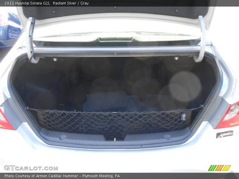 Radiant Silver / Gray 2011 Hyundai Sonata GLS