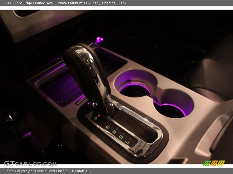 White Platinum Tri-Coat / Charcoal Black 2010 Ford Edge Limited AWD