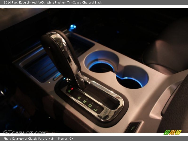 White Platinum Tri-Coat / Charcoal Black 2010 Ford Edge Limited AWD