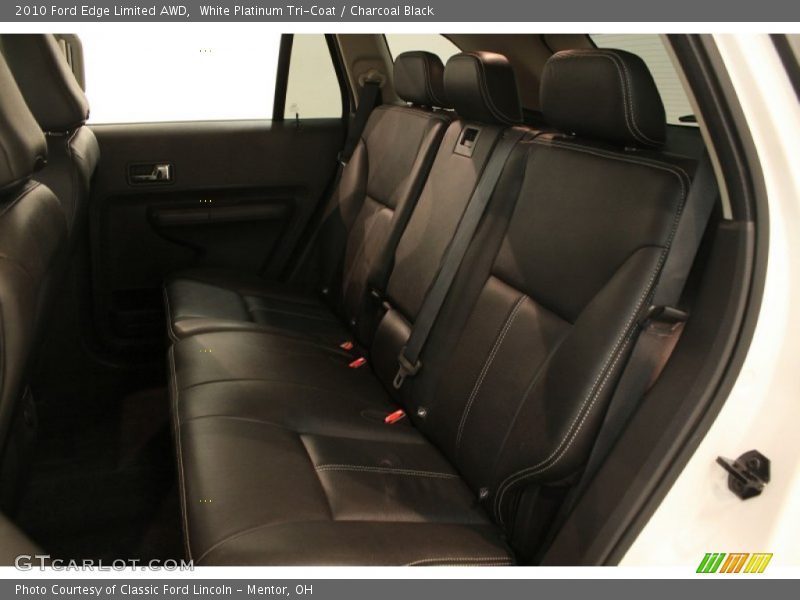 White Platinum Tri-Coat / Charcoal Black 2010 Ford Edge Limited AWD