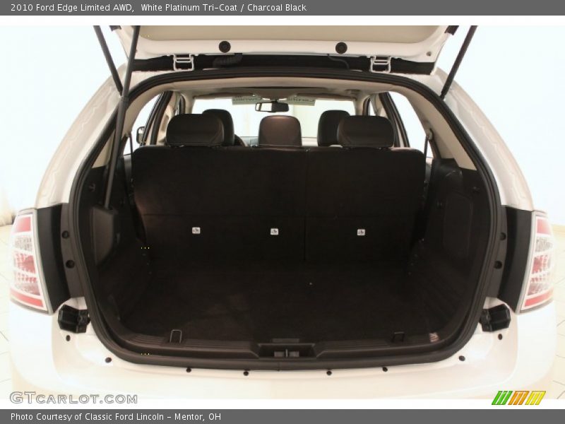 White Platinum Tri-Coat / Charcoal Black 2010 Ford Edge Limited AWD