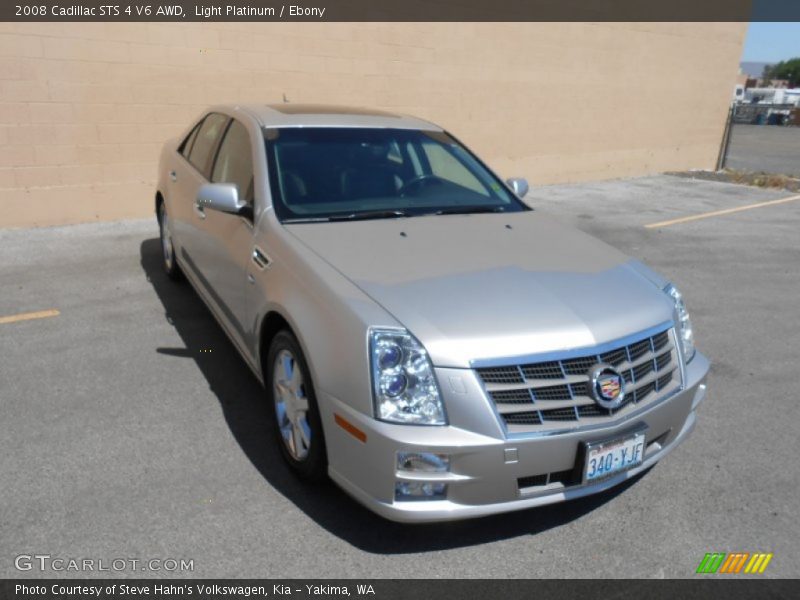 Light Platinum / Ebony 2008 Cadillac STS 4 V6 AWD