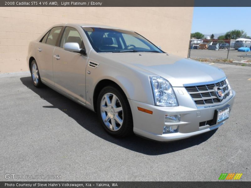 Light Platinum / Ebony 2008 Cadillac STS 4 V6 AWD