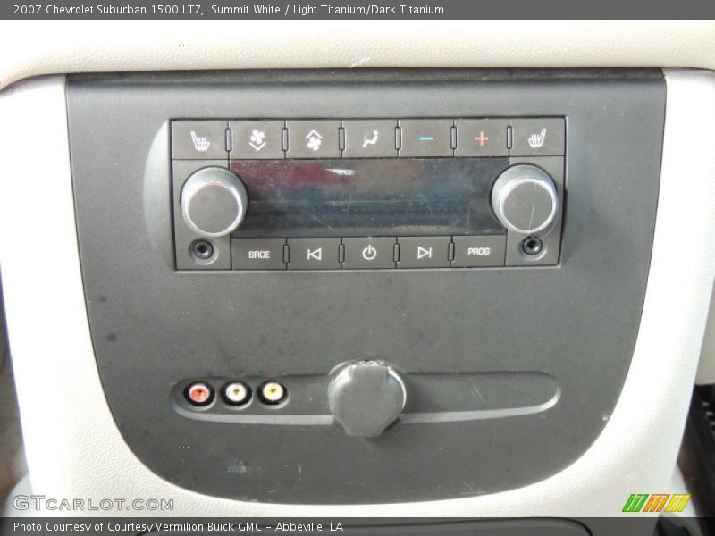 Summit White / Light Titanium/Dark Titanium 2007 Chevrolet Suburban 1500 LTZ