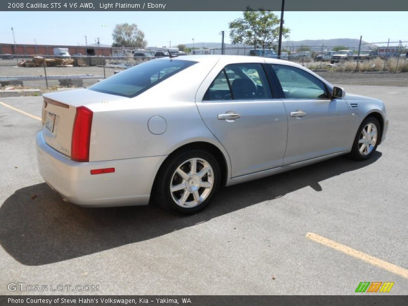 Light Platinum / Ebony 2008 Cadillac STS 4 V6 AWD