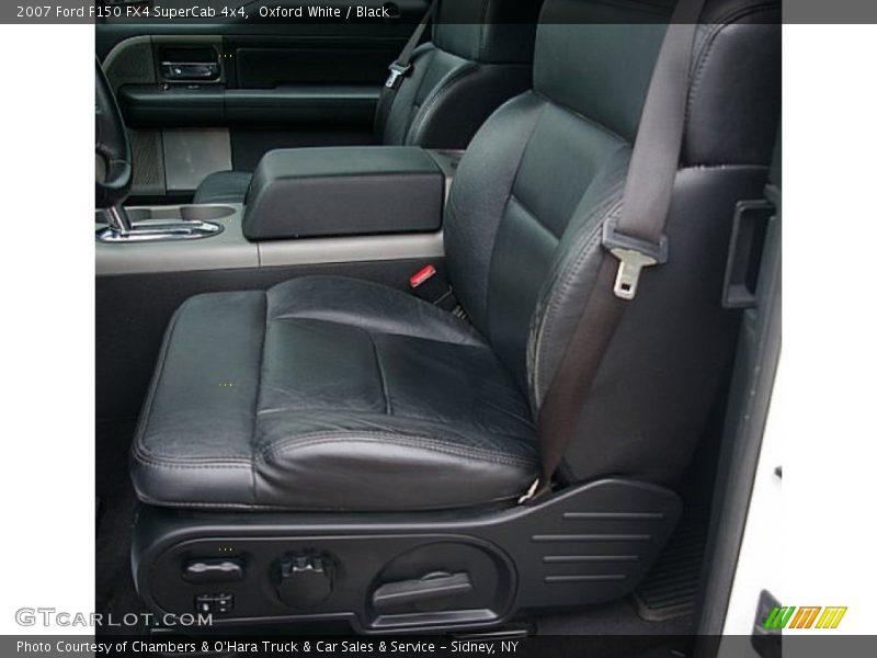 Oxford White / Black 2007 Ford F150 FX4 SuperCab 4x4