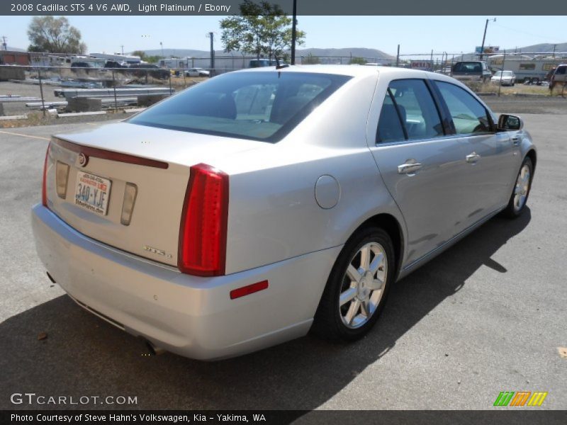 Light Platinum / Ebony 2008 Cadillac STS 4 V6 AWD
