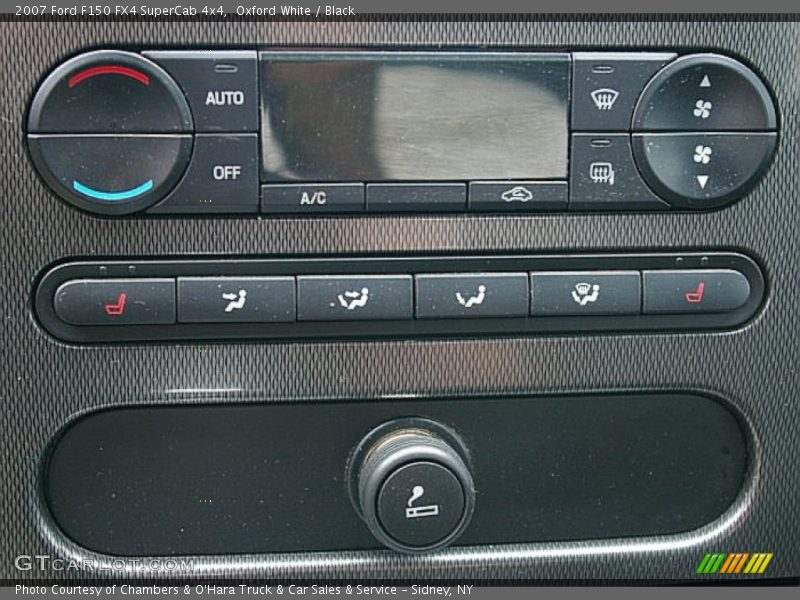 Controls of 2007 F150 FX4 SuperCab 4x4