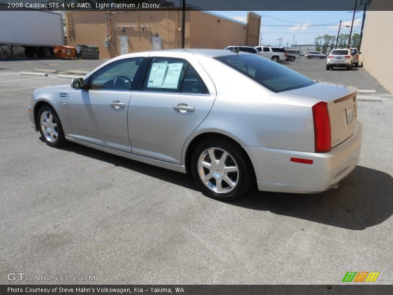 Light Platinum / Ebony 2008 Cadillac STS 4 V6 AWD