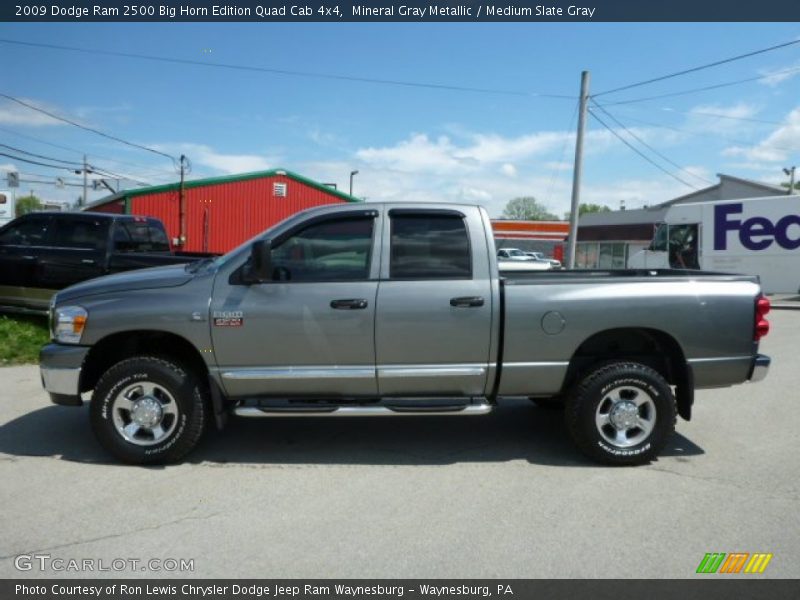 Mineral Gray Metallic / Medium Slate Gray 2009 Dodge Ram 2500 Big Horn Edition Quad Cab 4x4