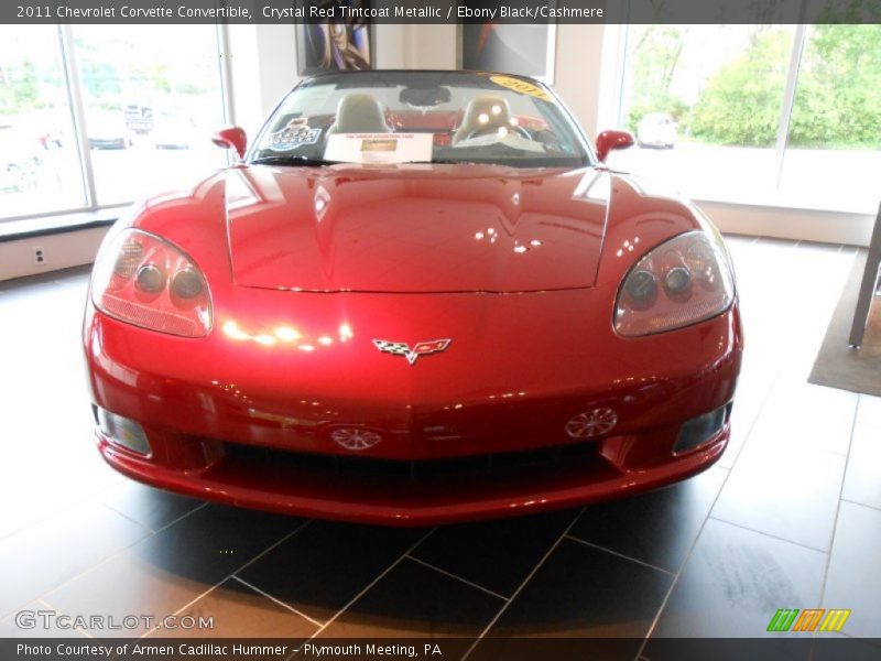 Crystal Red Tintcoat Metallic / Ebony Black/Cashmere 2011 Chevrolet Corvette Convertible