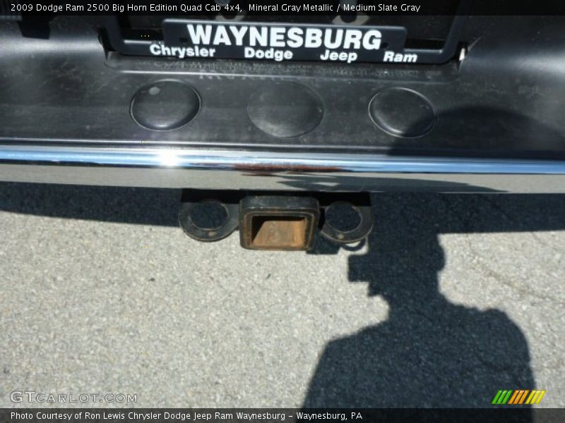 Mineral Gray Metallic / Medium Slate Gray 2009 Dodge Ram 2500 Big Horn Edition Quad Cab 4x4