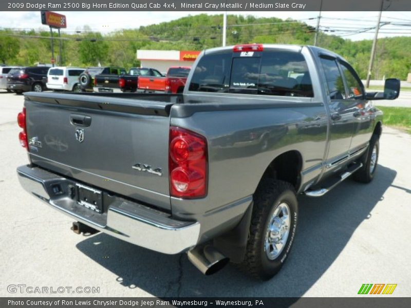 Mineral Gray Metallic / Medium Slate Gray 2009 Dodge Ram 2500 Big Horn Edition Quad Cab 4x4