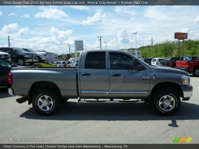Mineral Gray Metallic / Medium Slate Gray 2009 Dodge Ram 2500 Big Horn Edition Quad Cab 4x4