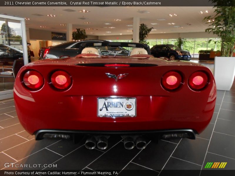 Crystal Red Tintcoat Metallic / Ebony Black/Cashmere 2011 Chevrolet Corvette Convertible