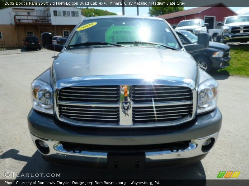 Mineral Gray Metallic / Medium Slate Gray 2009 Dodge Ram 2500 Big Horn Edition Quad Cab 4x4