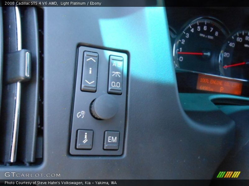 Light Platinum / Ebony 2008 Cadillac STS 4 V6 AWD