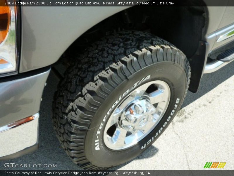Mineral Gray Metallic / Medium Slate Gray 2009 Dodge Ram 2500 Big Horn Edition Quad Cab 4x4