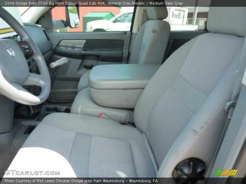 Mineral Gray Metallic / Medium Slate Gray 2009 Dodge Ram 2500 Big Horn Edition Quad Cab 4x4