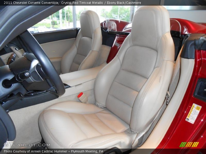 Front Seat of 2011 Corvette Convertible