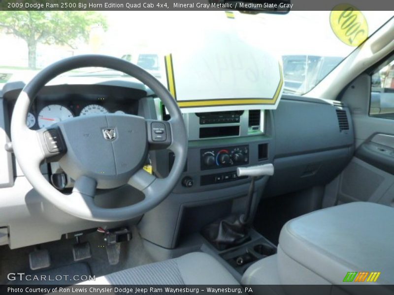 Mineral Gray Metallic / Medium Slate Gray 2009 Dodge Ram 2500 Big Horn Edition Quad Cab 4x4