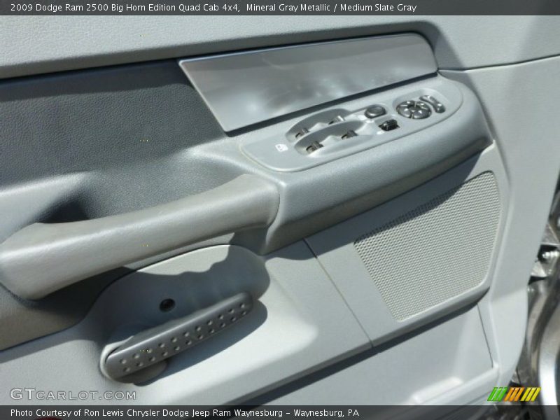 Mineral Gray Metallic / Medium Slate Gray 2009 Dodge Ram 2500 Big Horn Edition Quad Cab 4x4