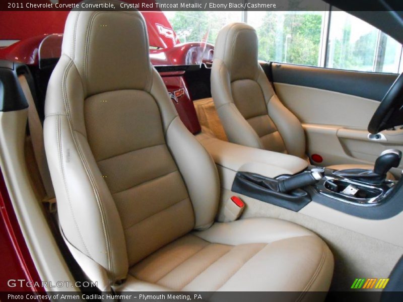 Front Seat of 2011 Corvette Convertible